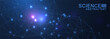© pro500 - AI technology abstract background. AI generative art creative banner concept in the digital style. High tech poster with place for text. Futuristic design element.