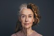 © Leo Rohmann - Vital, skin, vertical lip line, less wrinkle, aging portrait, vitality, care, facial, adult health, aging dialogue, anti aging cosmetics, red head, comparison, teenager, age exploration.