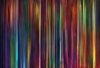 Poster - 'texture illustration colored poster pattern colored banner can Rainbow ads narrow Shining commercial Dark Multicolor lines vector lines used'