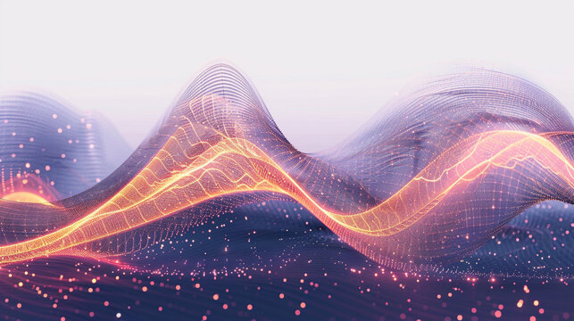 Explore the integration of 5G networks and edge computing technologies in enabling ultra-low latency communication and real-time data processing using dynamic gradient lines in a single wave 