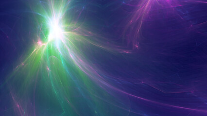Wall Mural - nebula color smoke abstract illustration