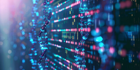 medical technology harnesses dna double helix with bioinformatics genetic engineering nanotechnology