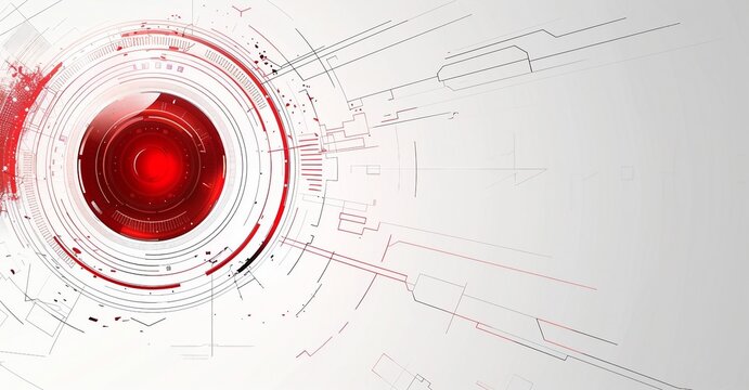 abstract colorful futuristic background. circles