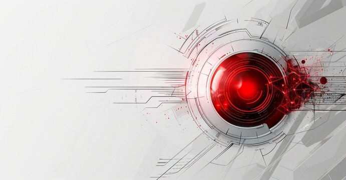 abstract colorful futuristic background. circles