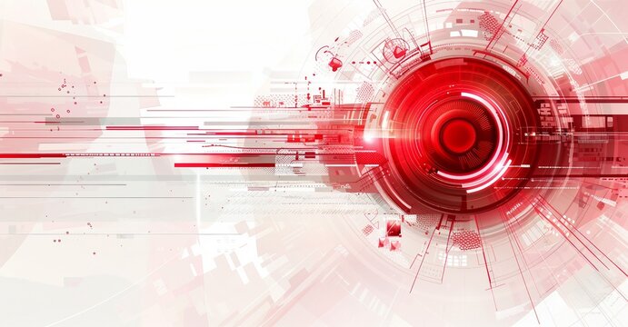 abstract colorful futuristic background. circles