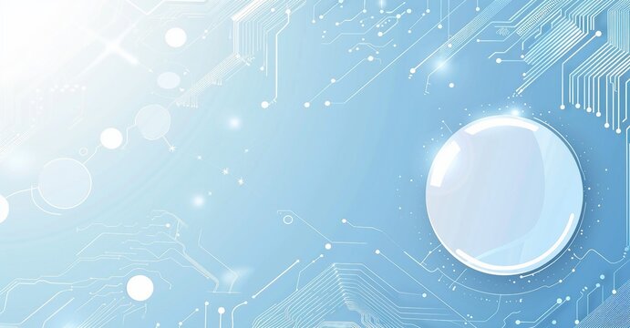 abstract colorful futuristic background. circles