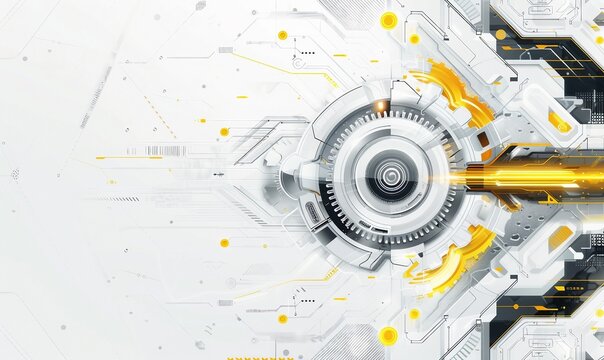 abstract colorful futuristic background. circles