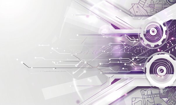 abstract colorful futuristic background. circles