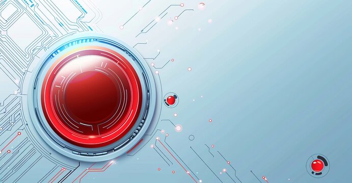 abstract colorful futuristic background. circles
