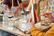 © Alfonso Soler - Painting workshop. Sip and paint event.