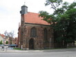 Gertraudenkapelle in der historischen Stadt Salzwedel in der Altmark in Sachsen-Anhalt