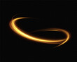 Abstract light lines of movement and speed. light ellipse.Bright spiral.Trace of speed lines.