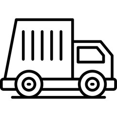 Sticker - Garbage Truck Icon