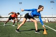 © Rawpixel.com - Man and woman athletes practicing and drilling