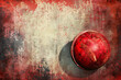 Textured background and cricket ball Space for text. Rustic traditional English sport. Copy