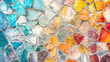 colorful creative texture background illustration vibrant grunge mosaic marble background. Generative AI.