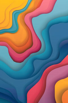 Vertical Abstract colorful background template.