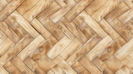 Wall Mural - A seamless wood parquet light color texture