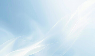 Wall Mural - light blue background, light gradient, soft lines, white space at the top of screen, simple style, h