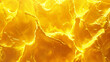 A bold yellow background with the appearance of flowing lava, glowing intensely with darker streaks to simulate movement and heat.