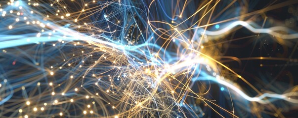 Poster - Dynamic abstract visualization of global connectivity and data exchange