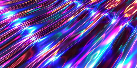 Poster - A colorful, shiny, and shiny background with a purple stripe