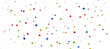 © vegefox.com - Colorful confetti on white background