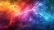 Colorful vibrant multi colored mystic aura abstract background designs