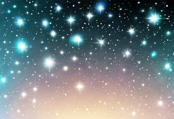 Wall Mural - 'background blue design stars light poster galaxy vector banner ad shining best astronomical colored