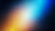Grainy gradient background blue pink yellow abstract glowing color wave black dark backdrop