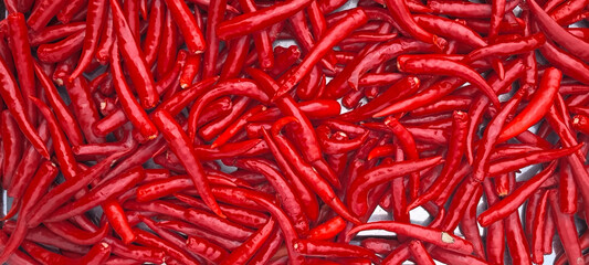 Poster - Red chilli for spicy cooking, background