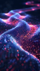 Poster - High Speed Digital Landscape of Scandinavia Visualizing Technological Connectivity and Data Transfer