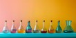 © Thares2020 - Colorful Lab Glassware Arrangement for Independent Scientific Research and Experimentation