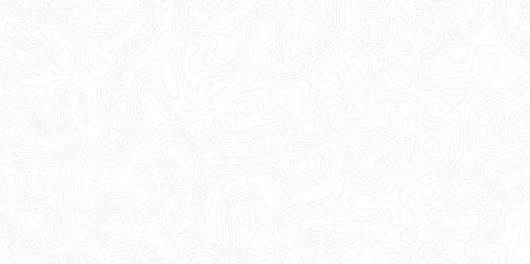 Poster - Topographic map background with geographic line map with elevation assignments.Modern design with White topographic wavy pattern design. Paper Texture Imitation of a Geographical map shades .