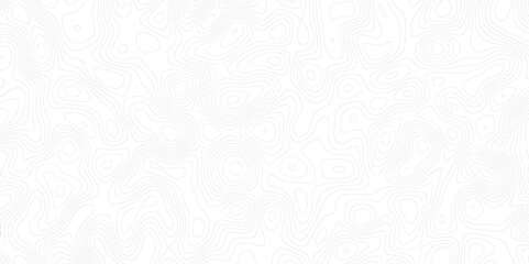 Poster - Topographic map background with geographic line map with elevation assignments.Modern design with White topographic wavy pattern design. Paper Texture Imitation of a Geographical map shades .