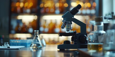 Poster - Microscope and Scientific Apparatus for Cutting Edge Research and Discovery in Academic and Medical Laboratories