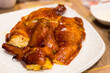 Deep fried chicken in Cantonese cuisine restaurant