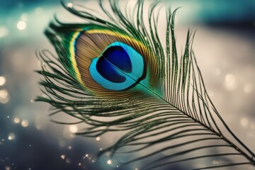 'feather close peacock up abstract animal background beautiful beauty bird blue bright closeup colours colourful decor decoration design detail element fashion gold green macro nature pattern plume'