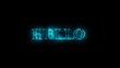 © mdsafiqul - Glowing neon energy text icon illustration background.