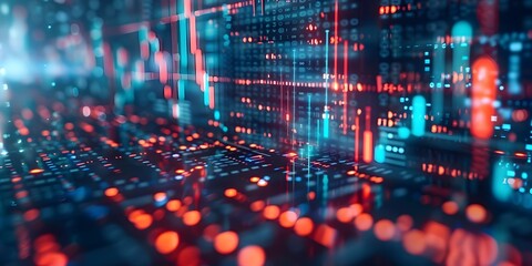 Poster - visualizing the rise of digital currencies and their disruptive potential in the financial sector