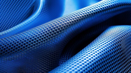 Luxurious blue material structure background