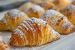 Sfogliatella, sometimes called a lobster tail in english. shell-shaped filled italian pastries native to campania