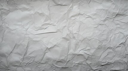 Shabby and crumpled gray paper texture abstract background.