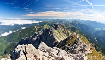 Poster - slovakia mountain from peak chleb