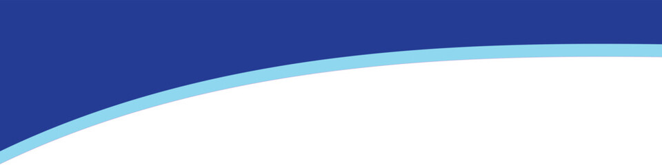 Wall Mural - divider header for app, banners or posters. set of template dividers shapes for website. curve lines