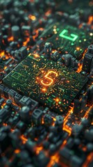 Aufkleber - 5G circuit