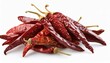 © Lauren - dry red chili peppers isolated on transparent background cutout