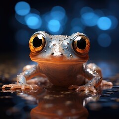 Poster - red eyed tree frog