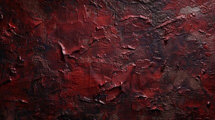 Wall Mural - Dark red textured background. Generative AI