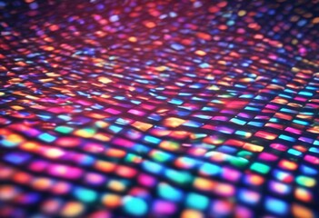 Wall Mural - 'texture abstract graphics colorful lines background confetti glowing grid lights. glossy background